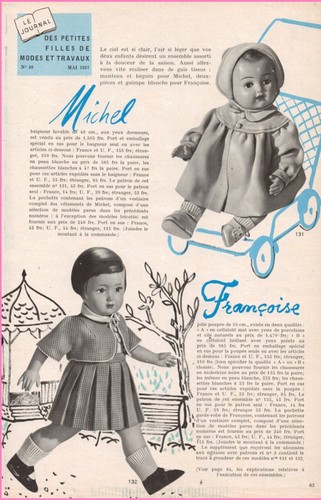 Page poupée françoise - page,